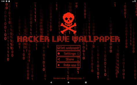 Hacker Live Wallpaper Matrix ☠ – (Android Apps) — AppAgg