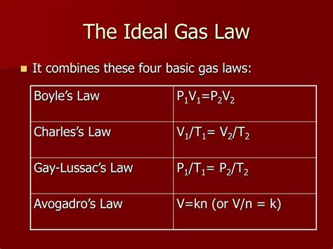 PPT - The Ideal Gas Law PowerPoint Presentation, free download - ID:4354594