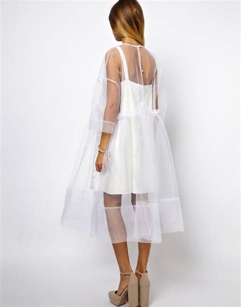 White Sheer Dress Overlay | Dresses Images 2022