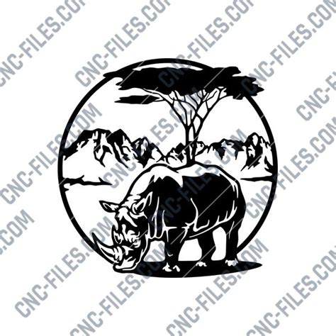 Animals and Nature CNC DESIGN DXF FILE INSTANT DOWNLOAD - CNC-FILES.COM