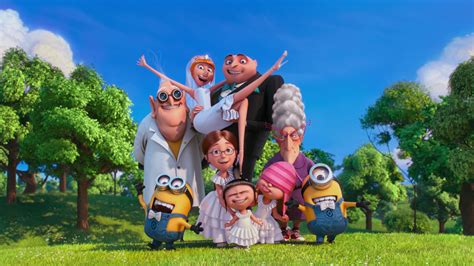 Despicable Me 2 HD Wallpaper: Gru and Family Fun