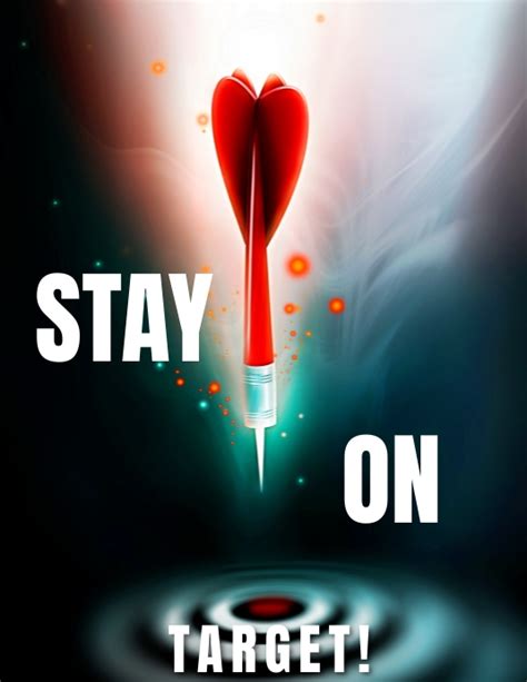 Copy of STAY ON TARGET | PosterMyWall