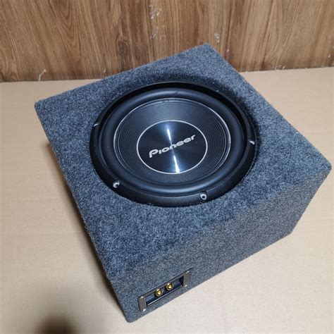 10" COMPACT SUBWOOFER SPEAKER SUB BOX BASS ENCLOSURE CAR VAN CAMPER ...