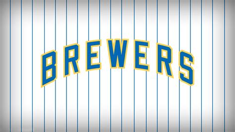 Download Retro Milwaukee Brewers Logo Wallpaper | Wallpapers.com