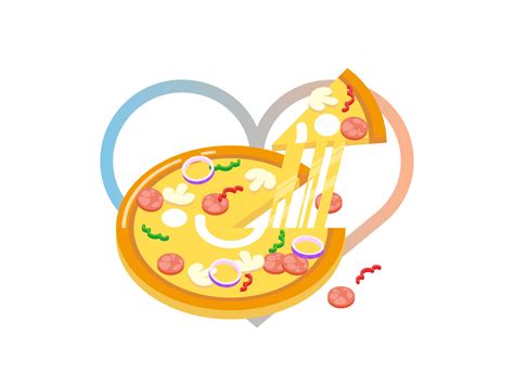 I am a pizza by kongfang on Dribbble