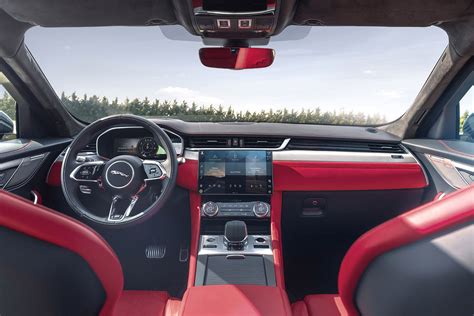 Jaguar's redesigned its F-Pace SUV's interior for 2021 | Driving