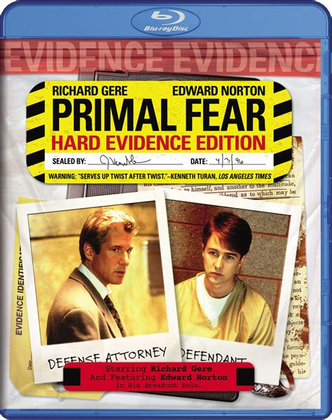 Primal Fear DVD Release Date