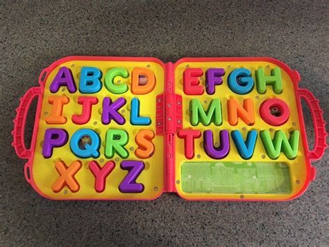 Sesame Street Elmo's On The Go ABC Alphabet Letters Carry Case Learning ...