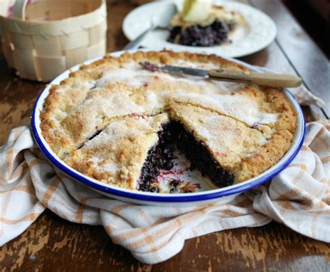 Mum's Bilberry Plate Pie and Clotted Cream - Lavender and Lovage