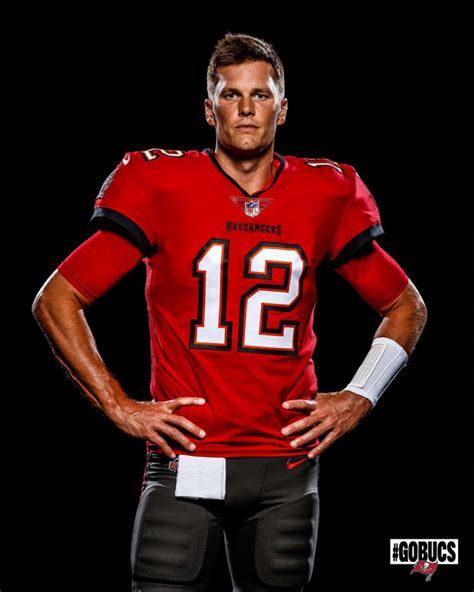 Tom Brady Wears Tampa Bay Buccaneers Jersey In First Official Photos ...