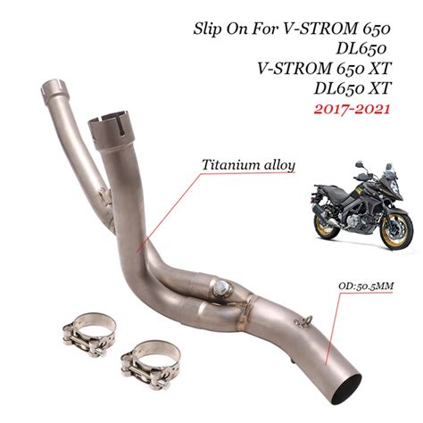 Slip On For Suzuki V-STROM 650 DL650 XT DL650 2017-2021 Motorcycle ...