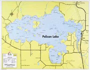 E-12: Pelican Lake Hydrographic - Fisher Maps