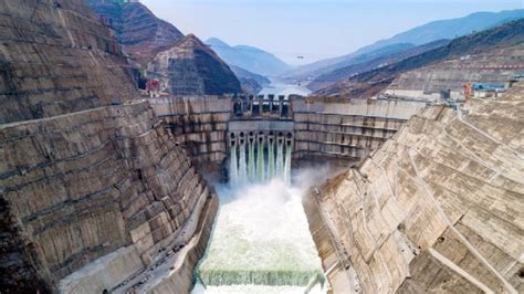 Baihetan Hydropower Project, China