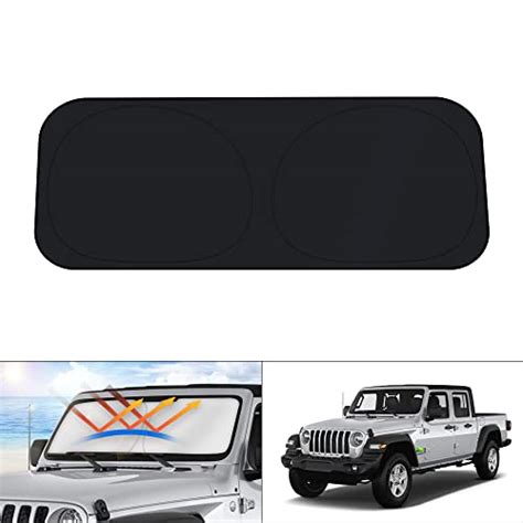 Best Jeep Gladiator Windshield Sunshade To Keep Your Ride Cool