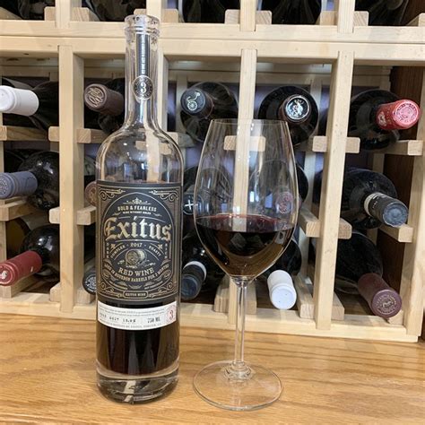 Exitus Bourbon Barrel Aged Red Wine 2017 – Gus Clemens on Wine