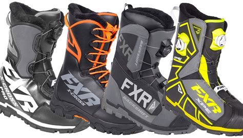 FXR Snowmobile Boots Buyer's Guide - Snowmobile.com