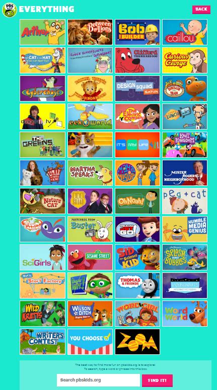 All Shows | PBS Kids Wiki | Fandom