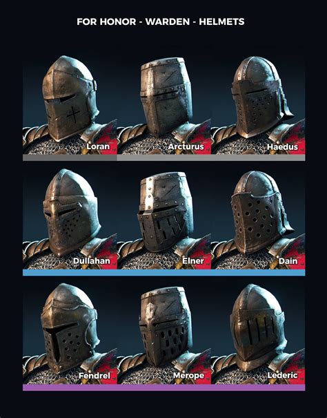 For Honor Warden Helmets For Honor Warden, For Honor Armor, Medieval ...