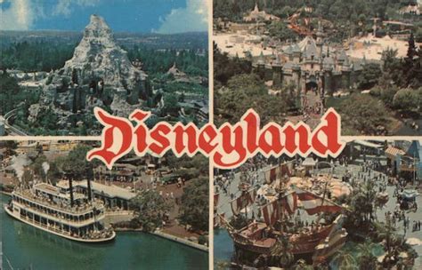 Disneyland Anaheim, CA Postcard