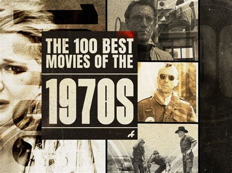 The 100 best movies of the 1970s