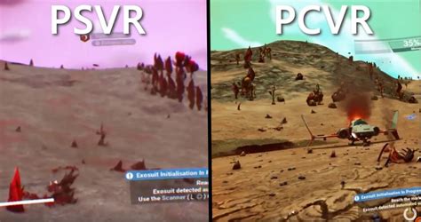 Watch: No Man's Sky VR Gameplay Comparison On PSVR vs. PC VR