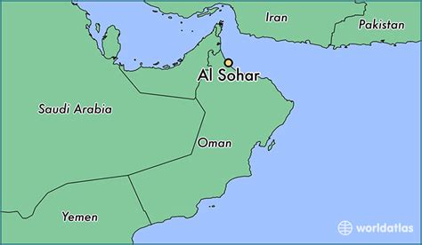 Where is Al Sohar, Oman? / Al Sohar, Al Batinah Map - WorldAtlas.com