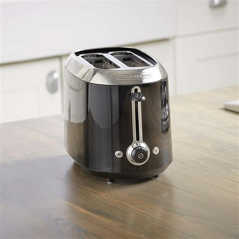 BLACK+DECKER One-Touch 2-Slice Toaster TR1300BD - Walmart.com