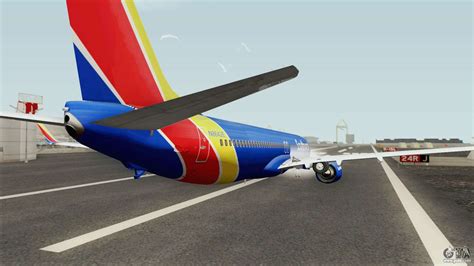 Boeing 737-800 Southwest Airlines (Heart Livery) for GTA San Andreas