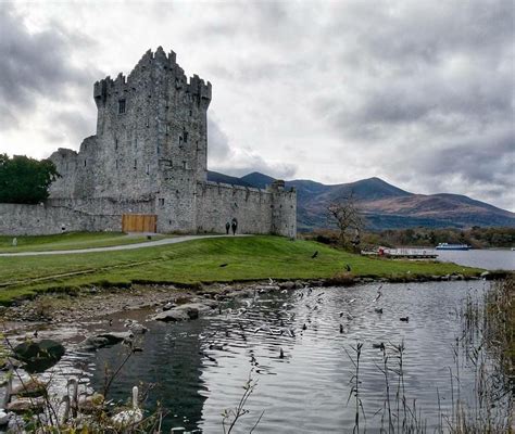 25th century Ross castle on Lough Leane Killarney National Park Photo ...