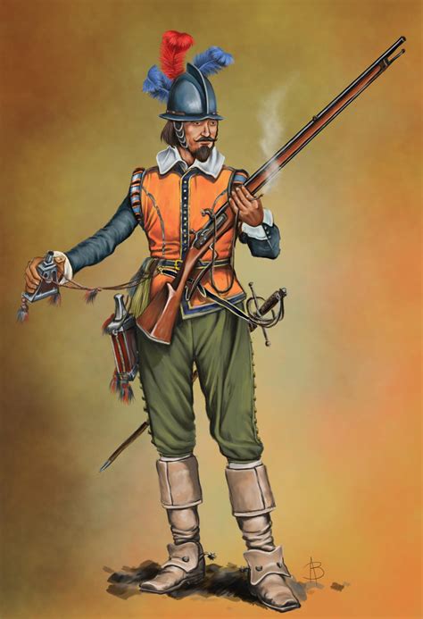 Dutch Musketeer sec. XVII by sandu61 on DeviantArt