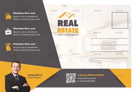 Real Estate Postcard Templates by Art-House | GraphicRiver