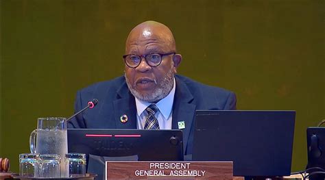 UNGA president calls for recommitment to sustainable goals - Trinidad ...