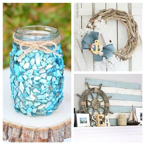 20 DIY Beach Inspired Home Decor Projects- A Cultivated Nest