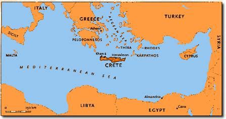 Map Greece Crete - Share Map