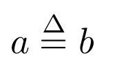 Delta-equal to symbol - TeX - LaTeX Stack Exchange