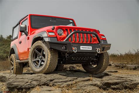 Pros & cons: Modified Mahindra Thar 4x4 in India | Team-BHP