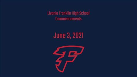 Livonia Franklin High School Commencements - YouTube