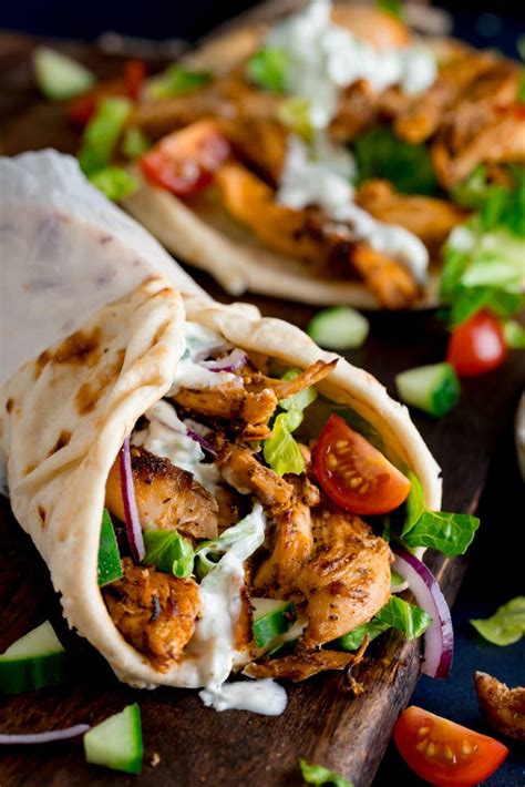 Easy Chicken Gyros - Nicky's Kitchen Sanctuary