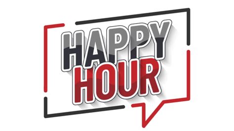 Happy Hour Banner Style, Happy, Hour, Happy Hour PNG and Vector with ...