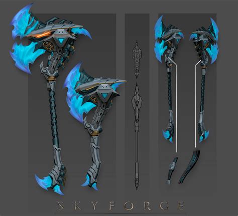 ArtStation - legendary revenant axe concept