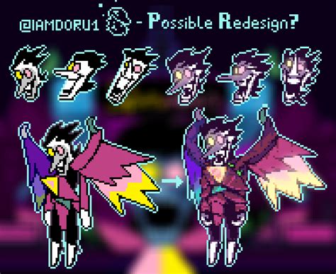 Spamton NEO Sprite Remaster [@IamDoru1 on twitter] : r/Spamton