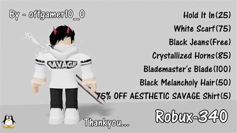 25+ Black & White Roblox Outfits #1 - YouTube