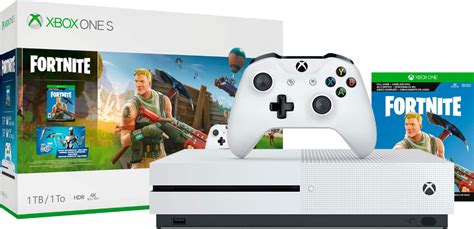 Customer Reviews: Microsoft Xbox One S 1TB Fortnite Bundle with 4K ...