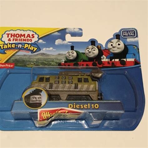 Fisher-Price Thomas & Friends Take-n-Play, Diesel 10 Train Unopened ...