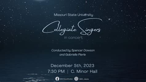 Missouri State Collegiate Singers Concert - aroundtheozarks.com