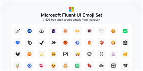 Microsoft Fluent UI Emoji Set by Iconduck | Figma Community