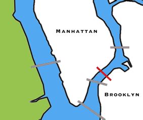 Map Of Manhattan Bridges - Chlo Melesa