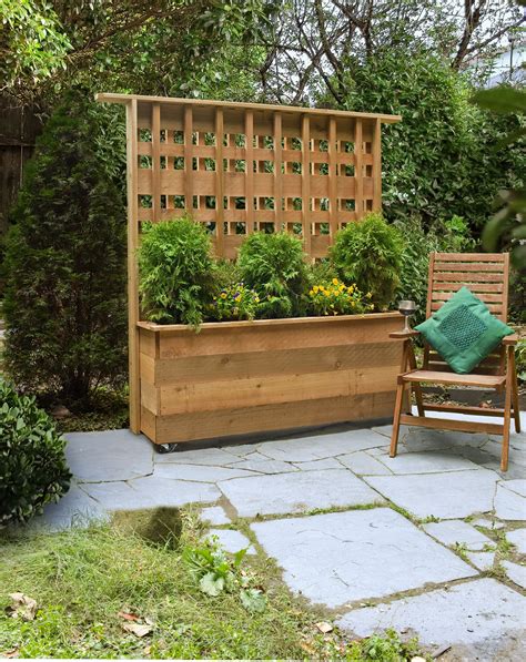 Planter Box With Trellis: A Beautiful Means to Privacy - This Old House