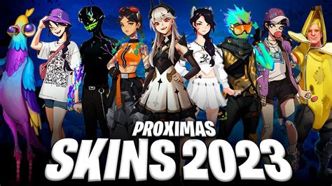 🔥TODAS las PROXIMAS SKINS que LLEGARÁN a FORTNITE 2023😱 (SKINS ...