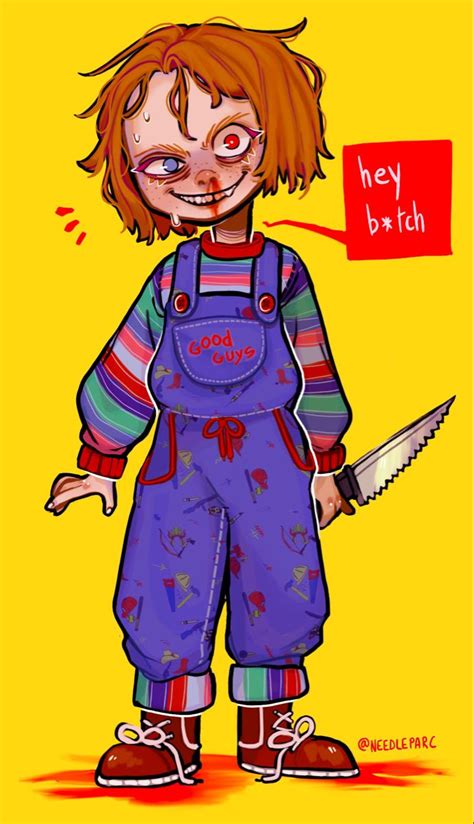 chucky fanart | Funny horror, Chucky horror movie, Horror movie art